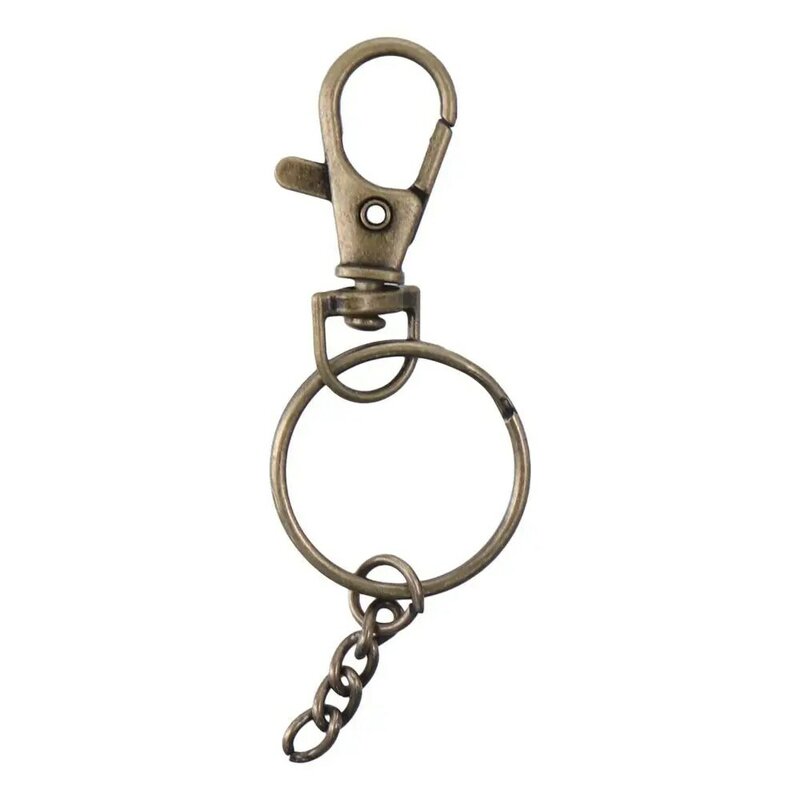 Mix Color Key Chain Clip Alloy 32mm Hooks Swivel Lanyard 7 Color Swivel Lanyard Snap Hook Jewelry Accessories