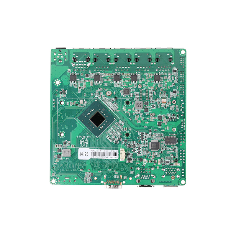 Qotom Carte Mère 5 * I225-V 2.5G Lan Celeron J4125 P95.ense Pare-enquêter Routeur Mini PC Qexecute G5