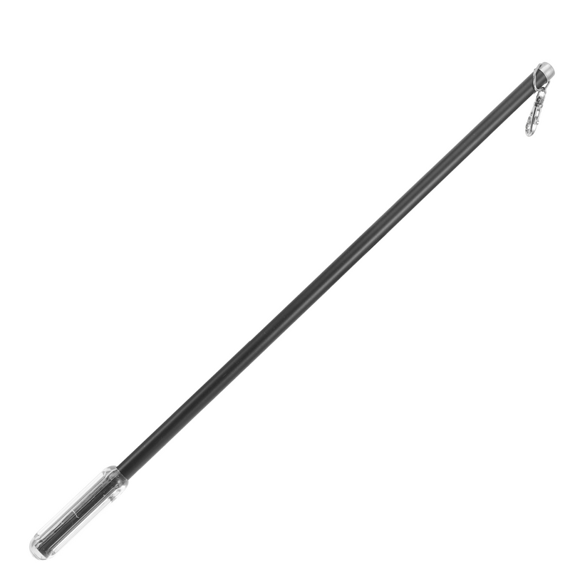 Gorden aluminium jepret logam, tongkat tarik 21.8 inci, gorden Grommet, tongkat pembuka penutup serbaguna