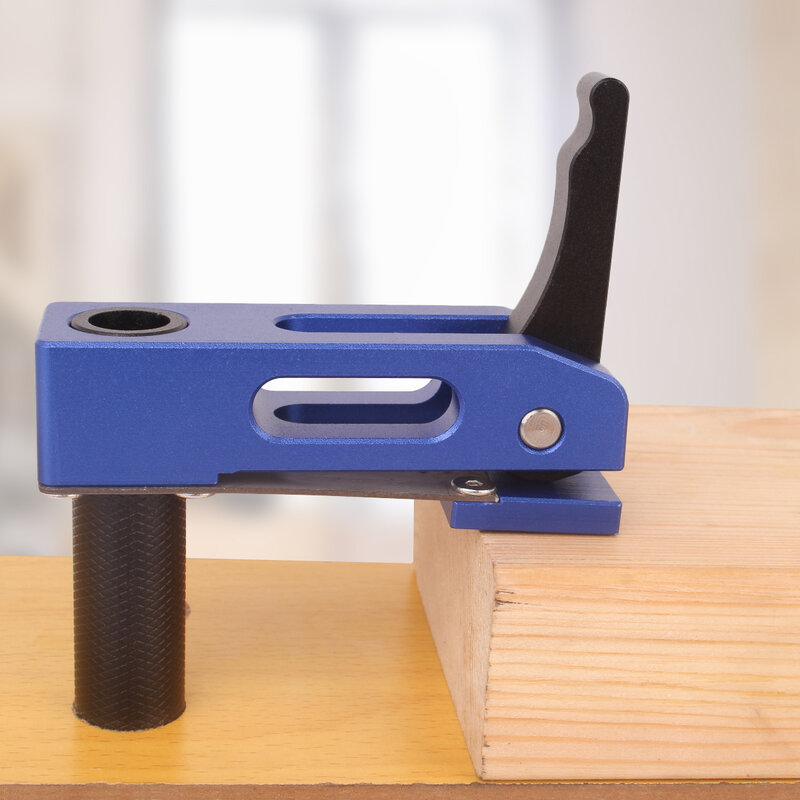 Szybkie działanie pulpitu do obróbki drewna przytrzymaj zacisk zacisk pulpitu szybki klips do mocowania do ławki do obróbki drewna 20MM narzędzie do otworów dla psa