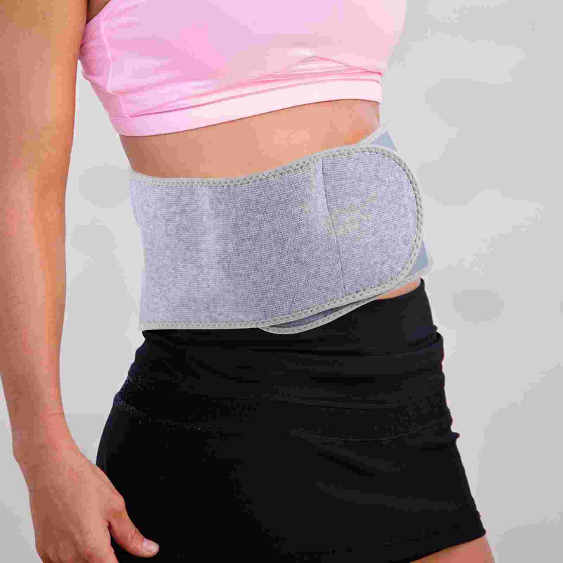 Stagioni regolabile morbido elastico sottile riscaldamento vita rene schiena stomaco supporto addominale fascia avvolgente per cintura