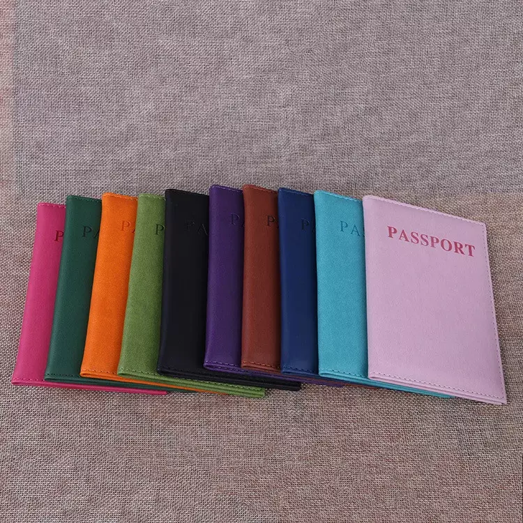 Passport Covers Document Cover Travel Passport Holder ID Card Passport Holder Travel Acceessory PU Leather Fundas De Pasaporte