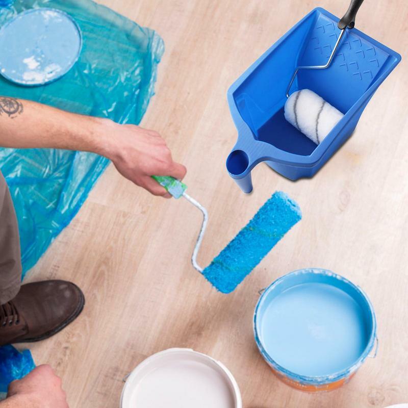 Taza mezcladora de pintura, Cubo de taza de pintura, soporte de taza de pintura, suministros de mejora del hogar para embellecedor, tablero Base de trabajo, herramientas de pintura