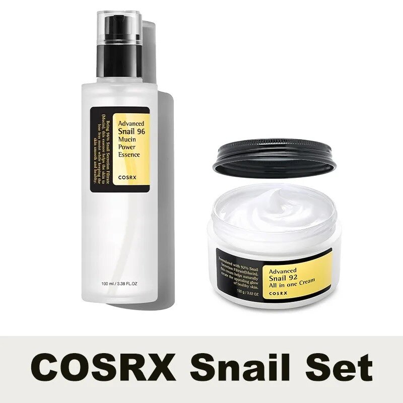 Snail Mucin 92% Moisturizer Daily Repair Face Gel Cream Dry Sensitive Skin Hydrating Serum Face Snail Secretion Filtrate New