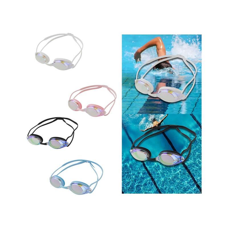 Kacamata renang silikon anti bocor, kacamata renang, kacamata silikon lembut, anti bocor, kacamata untuk olahraga air, menyelam, luar ruangan