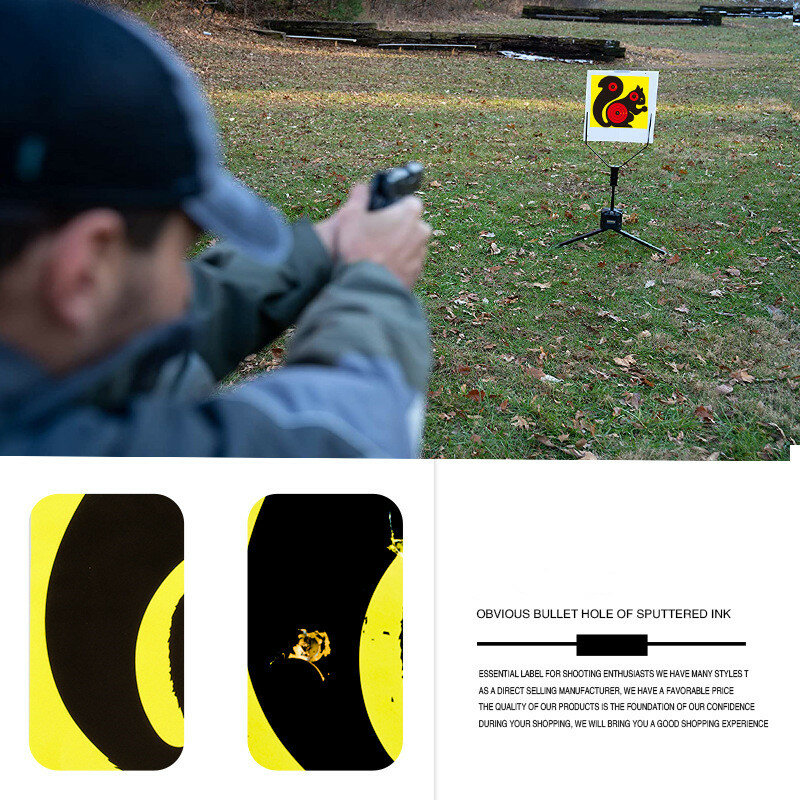 Pegatinas de tiro redondas para caza, 30 piezas, 8 pulgadas, autoadhesivas, para caza, tiro, arma, Rifles, entrenamiento de tiro