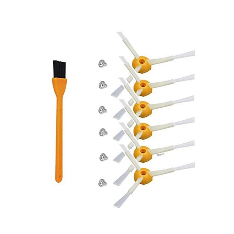 Replacement Parts Armed-3 Side Brush With Screw Cleaning Brush Replacement For 600 Series 500 Series Vacuum Accessory