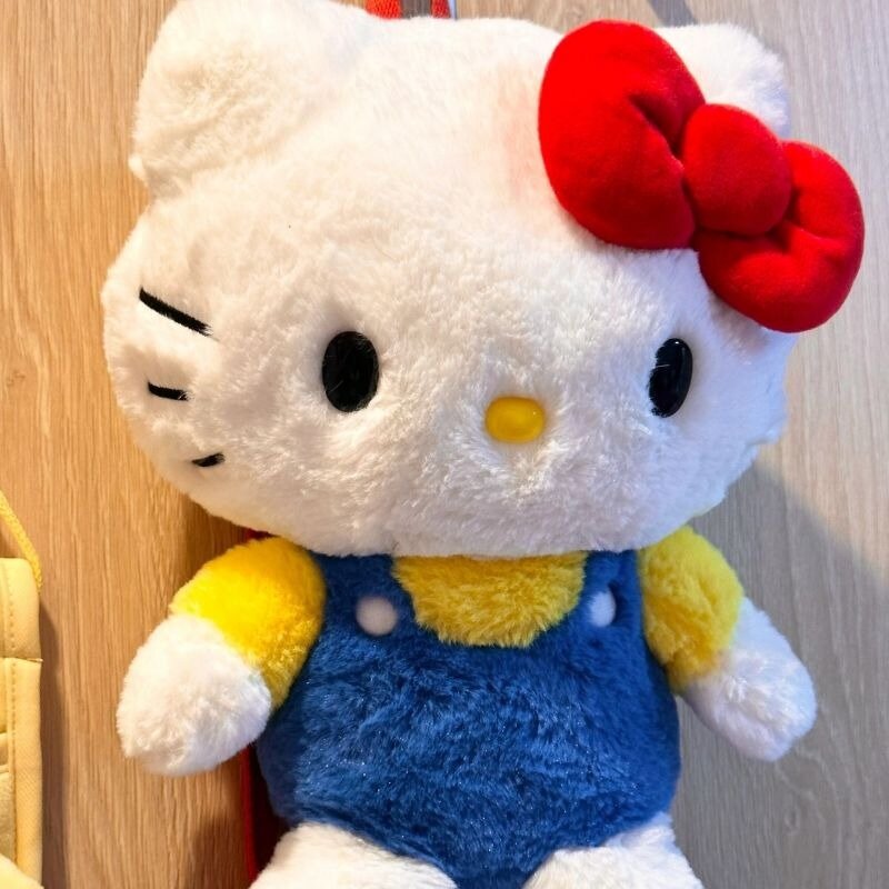MBTI Hello Kitty damski plecak lalka pluszowe urocze japońska moda mały luksusowa portmonetka projektant 2024 kobiet Kawaii nowy plecak