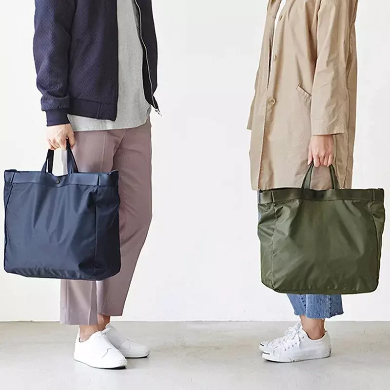 Shopping all'aperto borsa grande per le donne borsa per la conservazione dei vestiti borsa a tracolla borsa da viaggio Organizer per bagagli in Nylon impermeabile