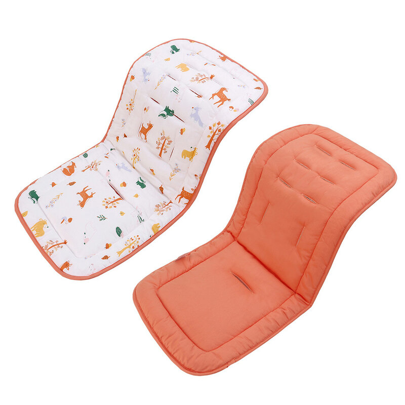 Passeggino comodo tappetino per carrello in cotone cuscino per neonato cuscino per sedia accessori per passeggino per Auto per bambini