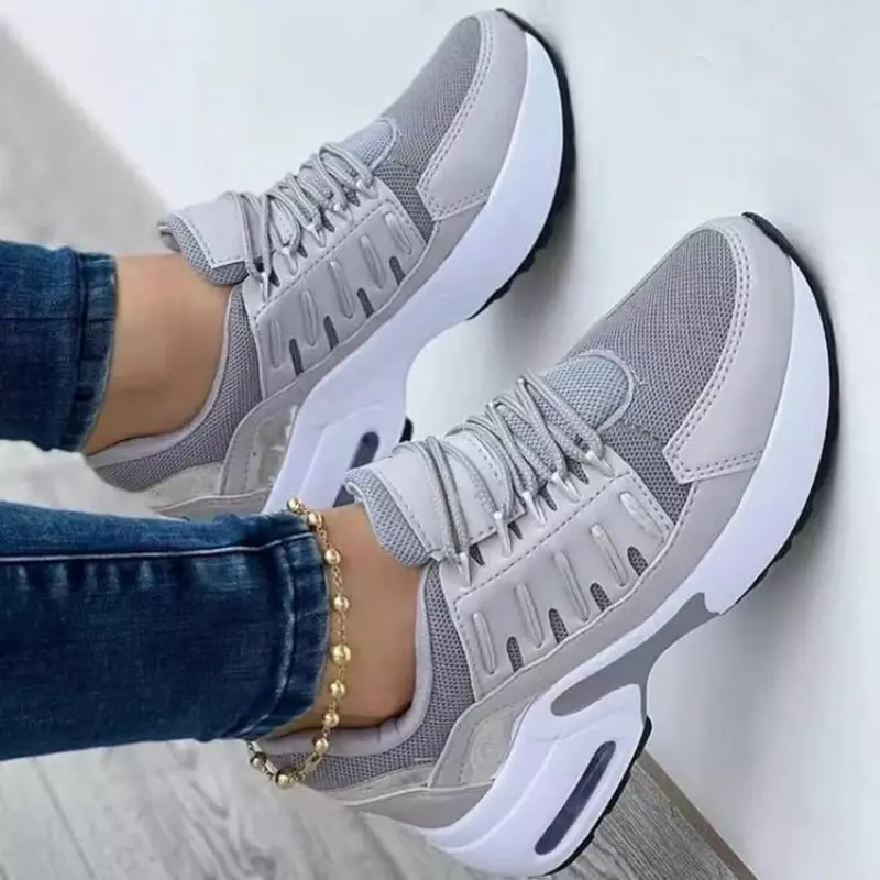 Tenis Women Sneakers Platform Casual Shoes for Women 2024 New Comfort Mesh Anti-slip Running Shoes Plus Size Zapatillas De Mujer