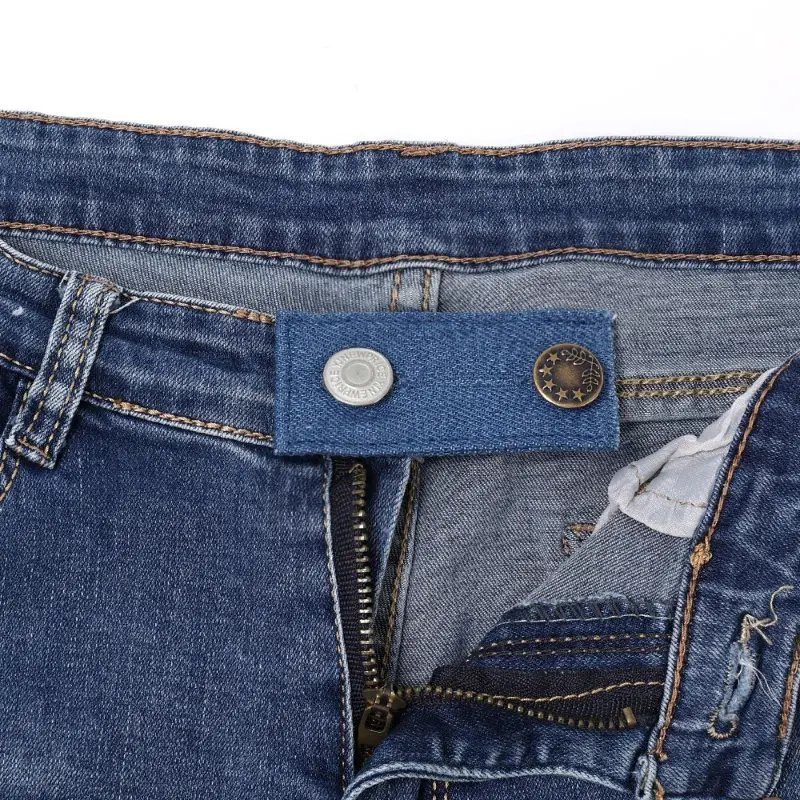 1/3 szt. Wielofunkcyjny denimowe przedłużające elastyczne guziki z regulowanymi DIY dżinsowe zapięcie na ubrania