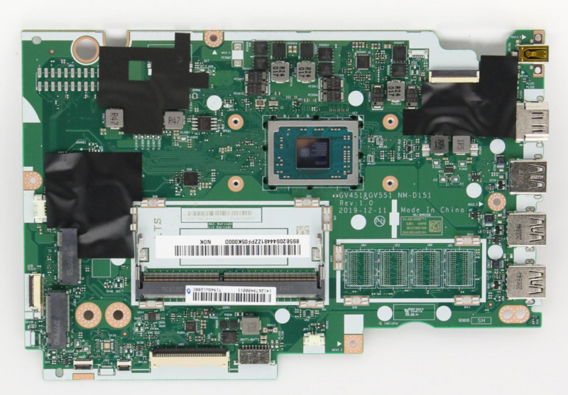 Placa base para portátil Lenovo V14-ADA/V15-ADA, GV451, GV551, NM-D151, FRU:5B20S44481 con CPU 3020E 0G, 100% prueba de trabajo