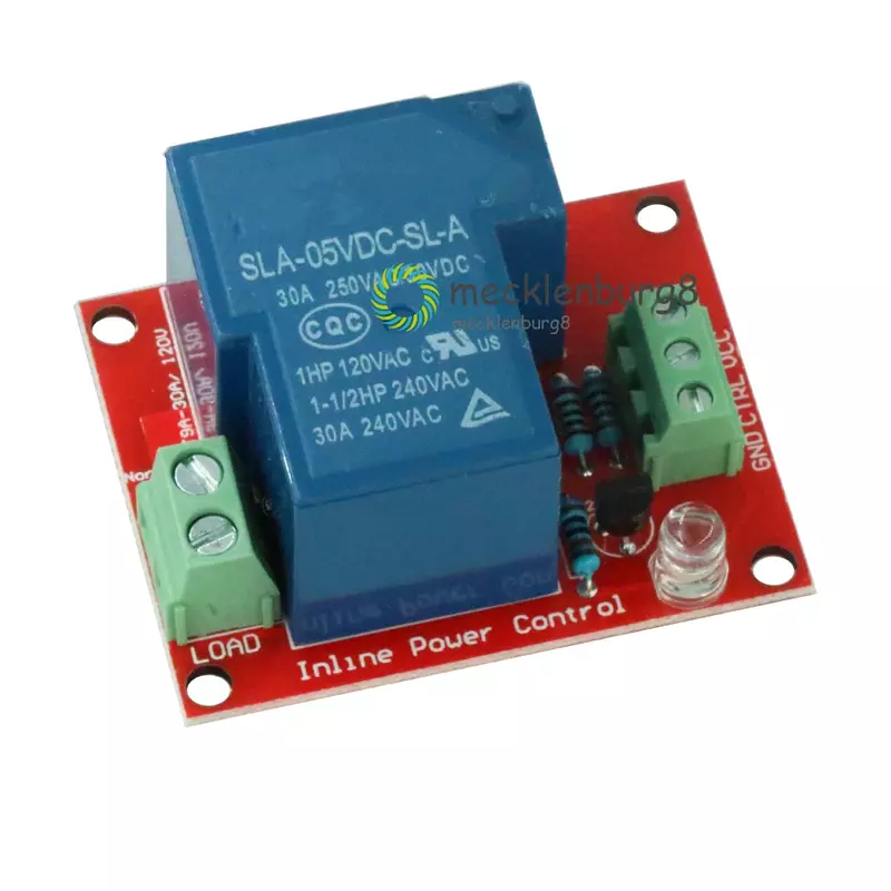 Высокомощный 1-канальный релейный модуль постоянного тока 5 в 30 А с оптроном, пусковой уровень для arduino MEGA AVR PIC DSP модуль ARM