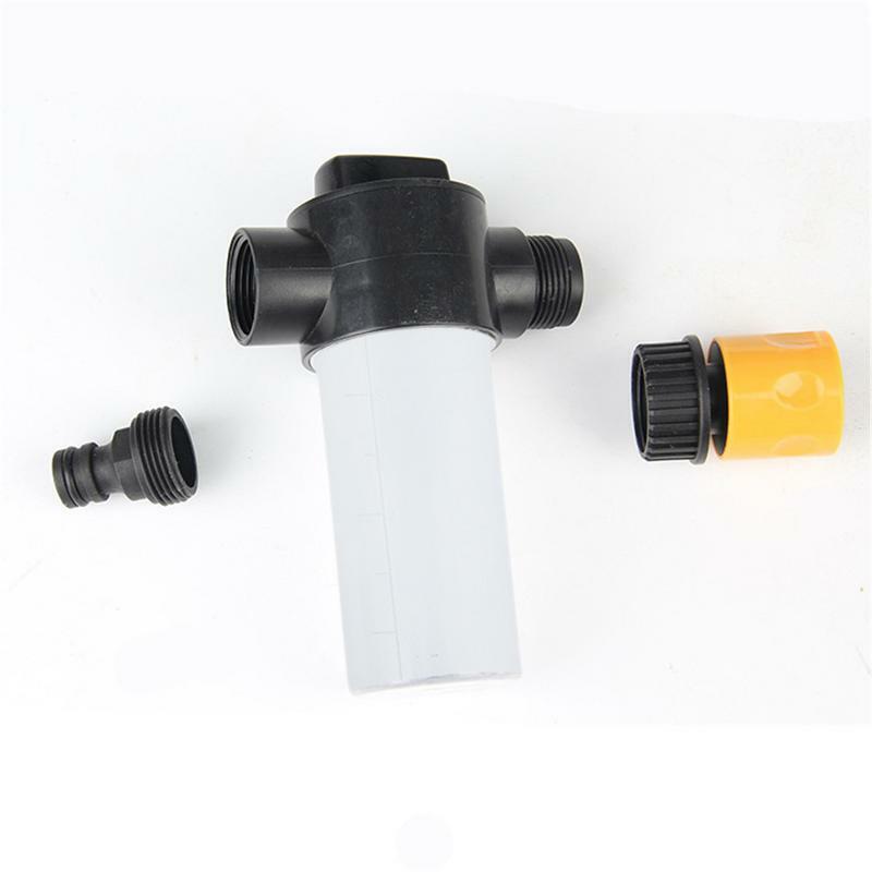 Car Washer Foam Pot Adjustable Washing Foamer Quick-connect Integrated 3 Levels Knob Foam Lance For Sprayer Watering