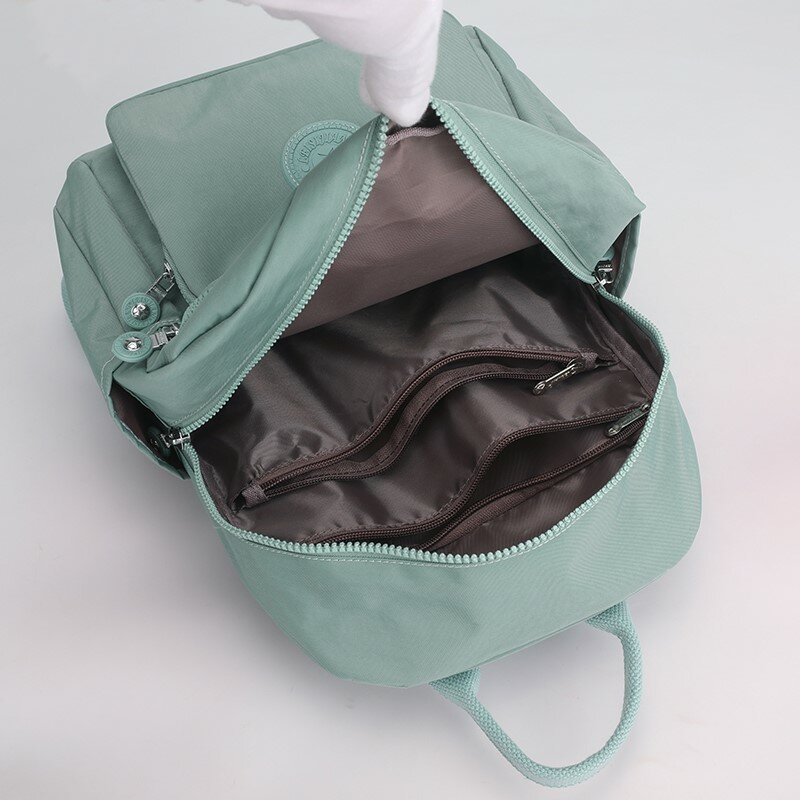 Дорожный нейлоновый женский рюкзак, повседневная Водонепроницаемая Молодежная школьная сумка для женщин, женский ранец на плечо