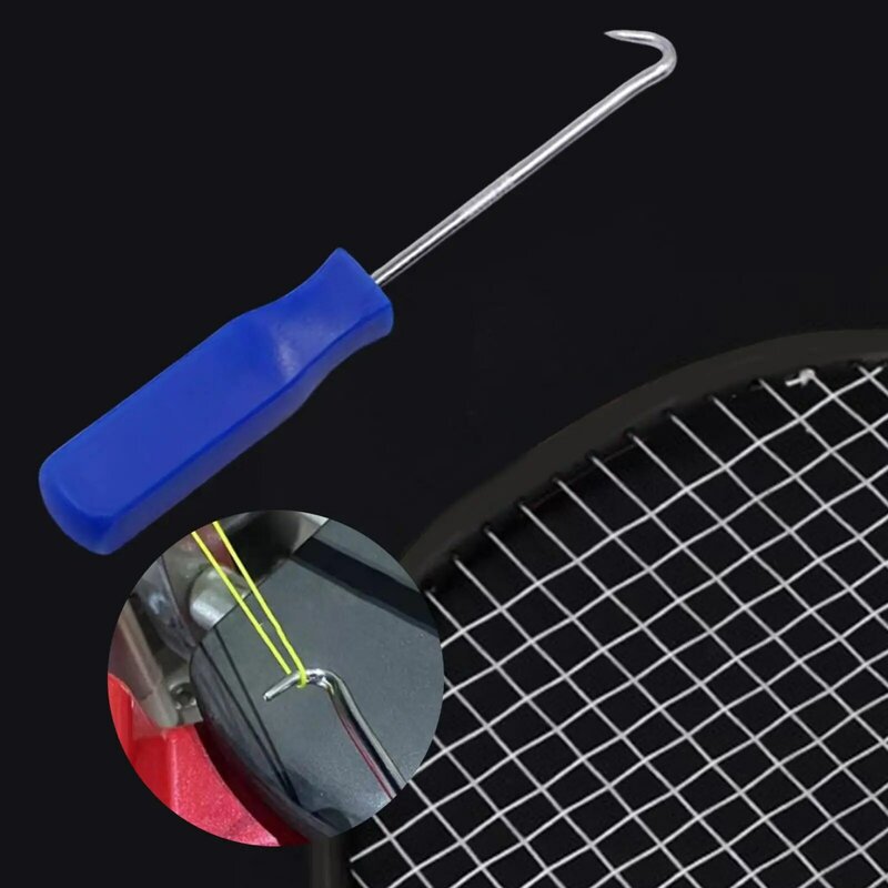 Herramienta de enhebrado de raqueta de tenis, herramienta de asistencia de cuerda de raqueta profesional, 14cm