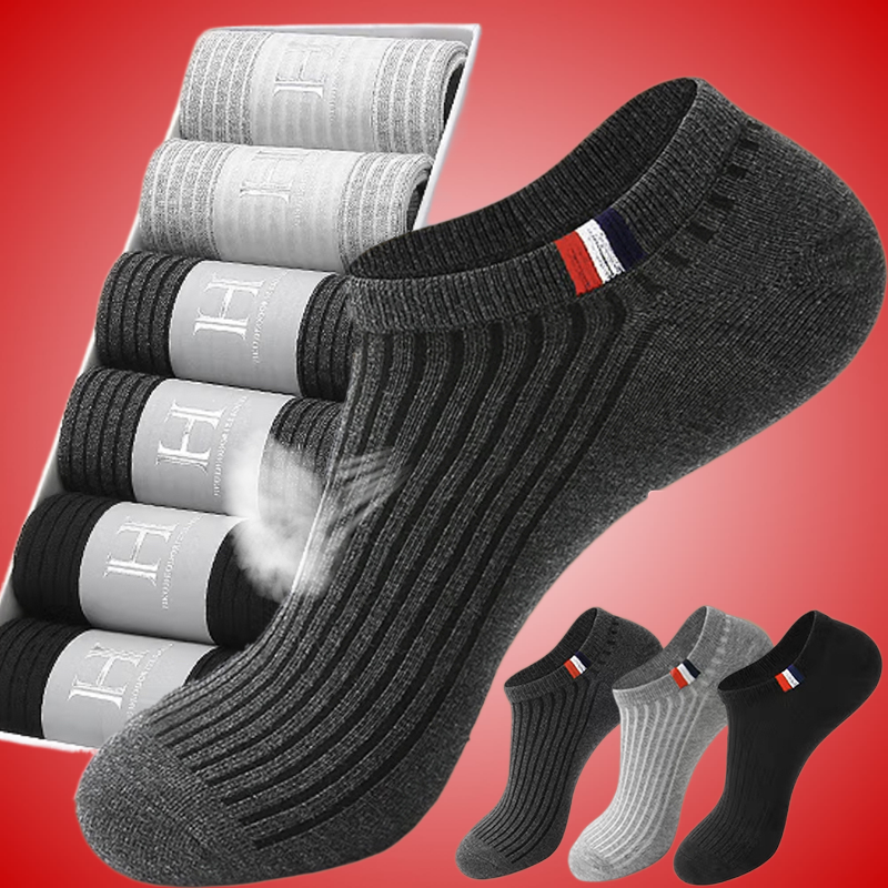 Calcetines deportivos de algodón para hombre, calcetín desodorante transpirable, tobillero informal de negocios, primavera y verano, 5/10 pares