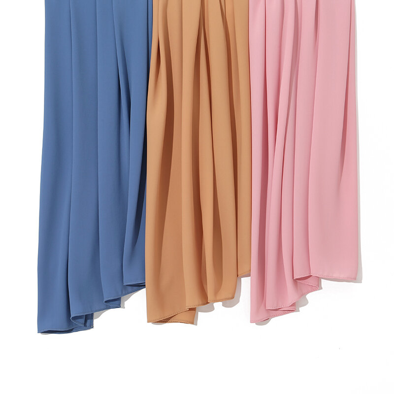 ใหม่ผ้าพันคอฮิญาบมุสลิมผ้าชีฟองสำหรับผู้หญิงน้ำหนักมากผ้าชีฟองผ้าคลุมศีรษะผ้าคลุมศีรษะอิสลาม