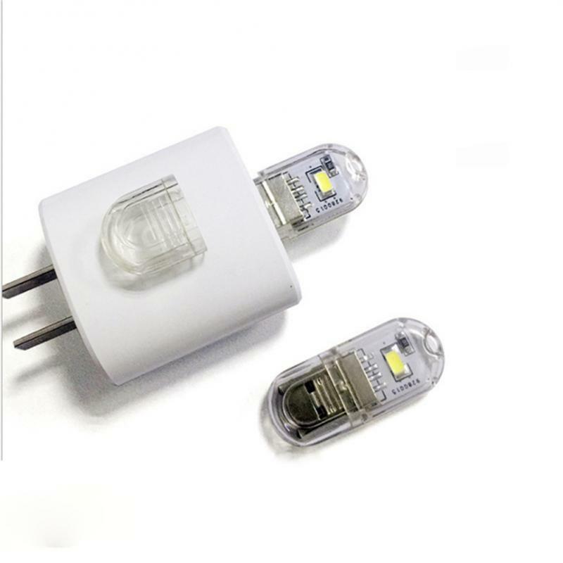 Mini luz LED portátil de 8/5/2 piezas, luz LED USB, lámpara de lectura ultrabrillante para banco de energía, PC, portátil, Notebook