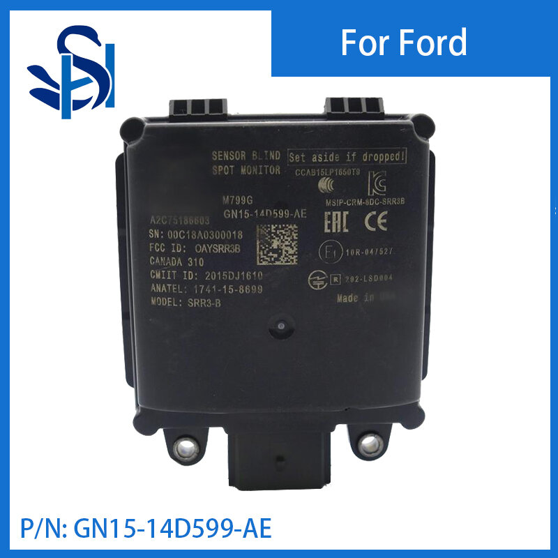 GN15-14D599-AE Monitor jarak modul Sensor titik buta untuk 2021 Ford Ecosport