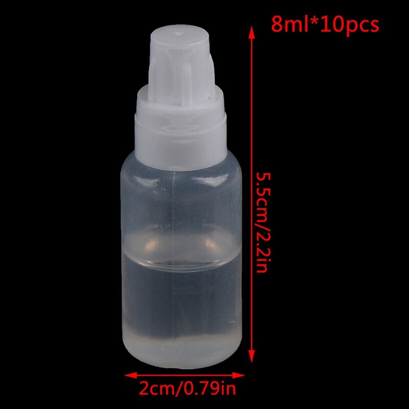 10pcs 8ml Household Sewing Machine Oil Clipper Shaver Maintenance Lubricant Sewing Machine Hair Trimmer Blade Oil