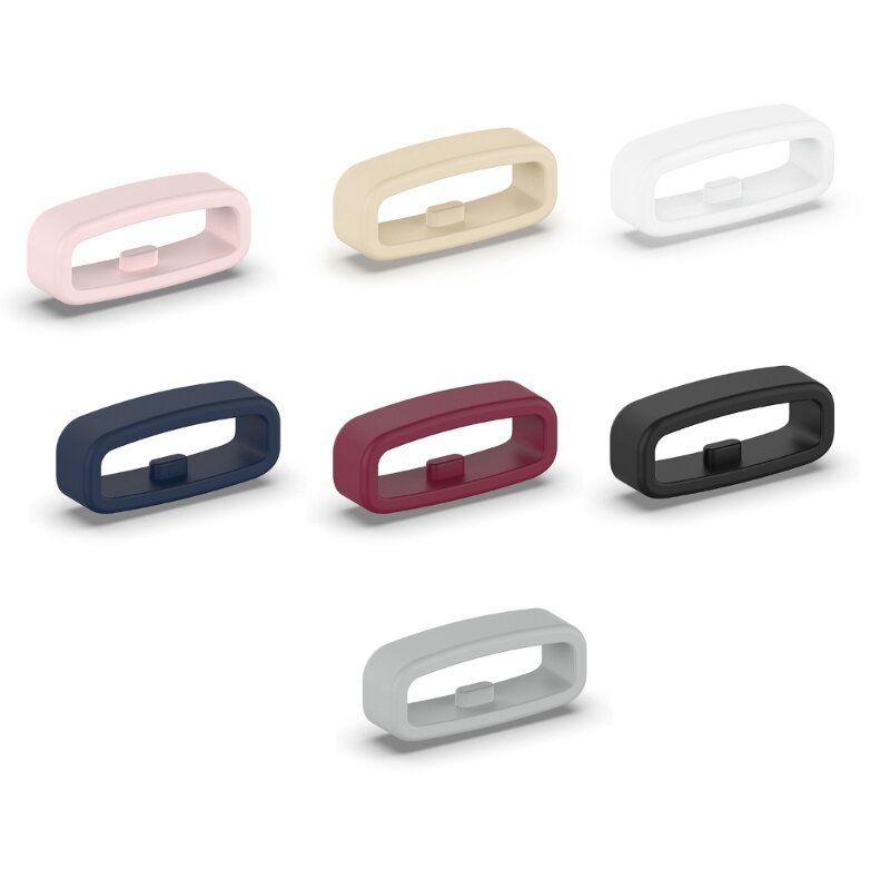 Anneau de fixation en silicone pour bracelet, accessoires de remplacement, ceinture Smartwatch, support de retenue de sangle, 18mm, 20mm, 22mm