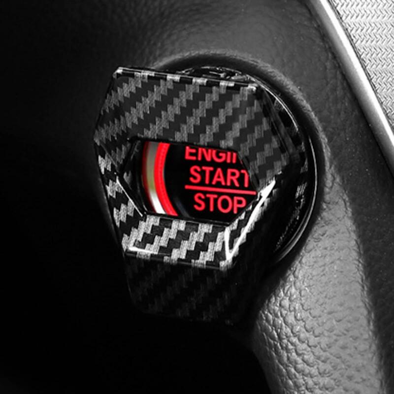 Automotive Car Engine Start Stop Switch Button Cover Delicate Edging Process