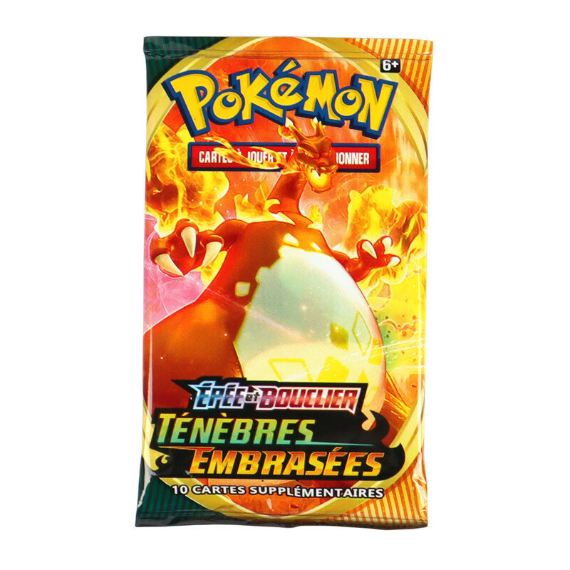 French Version Pokémon TCG: Sword & Shield Darkness Ablaze Booster Box Pokemon Cards 36 Pack Box