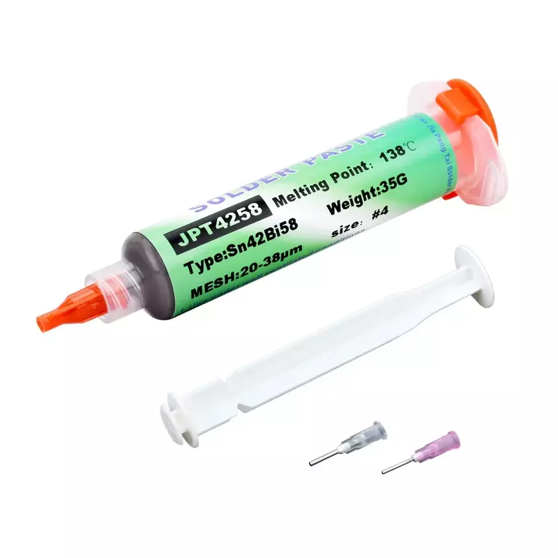 Needle Tube Solder Paste 138/151/183℃  USB LED BGA Welding Tool Set Tail Plug Maintenance Syringe Flux 20g