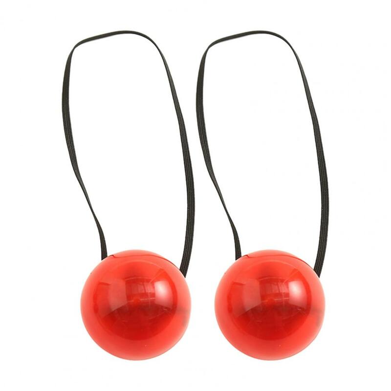 Led Clown Nose Light Up Clown Nose Led Glowing Clown Nose Set with Elastic Straps for Cosplay Parties Funny Accessory for Fun