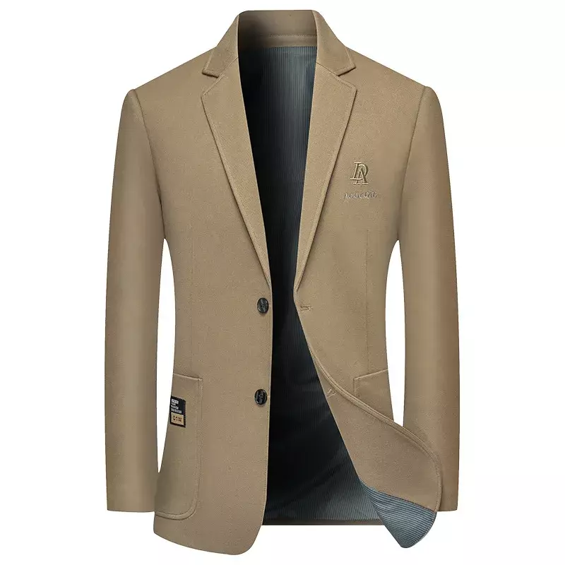 Blazers de lujo para hombre, chaquetas formales, trajes casuales de negocios, abrigos de alta calidad, ropa masculina, nueva primavera, 4X