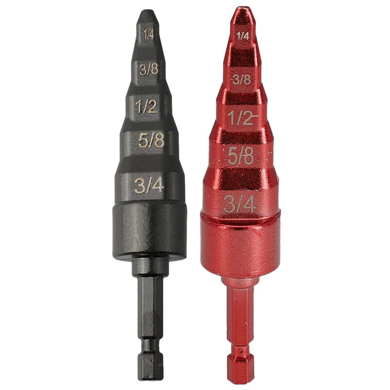 5In1 Air Conditioner Copper Pipe Expander Swaging Drill Bit Set Swage Tube Expander Soft Copper Tubing Tools Or HVAC Repair