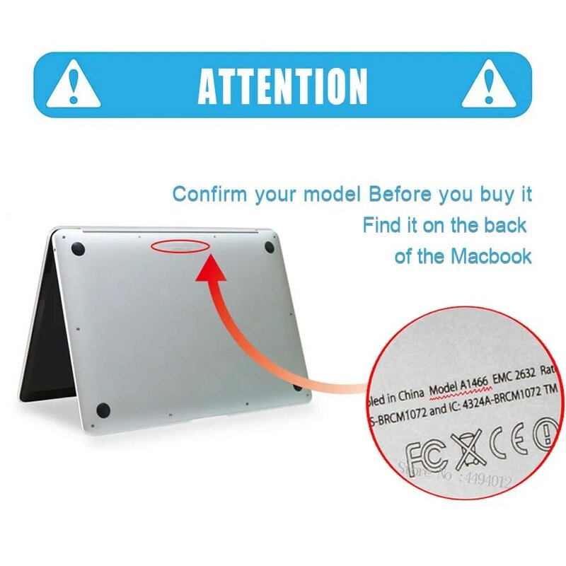 Casing Laptop untuk Apple Macbook M1 Chip Udara Pro Retina 11/12/13/15/16 Inci Cangkang Laptop, 2020 Bar Sentuh Penutup Air Pro