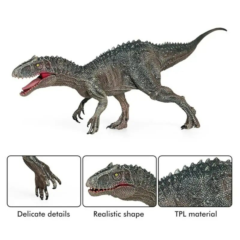 العالم الجوراسي Indominus ريكس مع المنقولة الفك ديناصور 22*7 سنتيمتر عمل الشكل تمثال جمع نموذج دمية اللعب هدية
