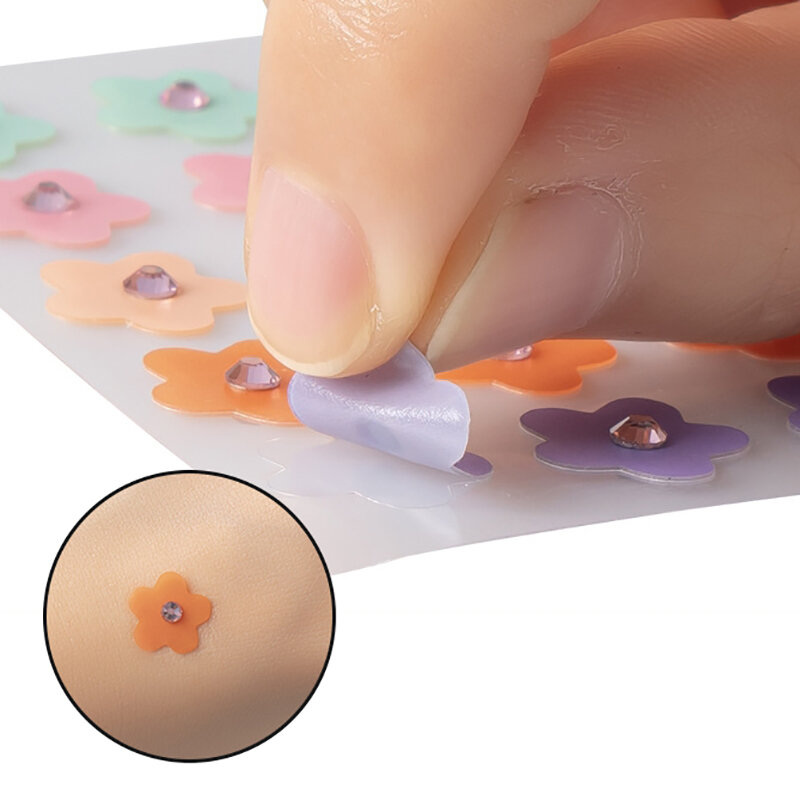 Diamond Star Puistje Patch Huidverzorging Stickers Concealer Gezicht Vlek Verwijderen Tool Acne Kleurrijke Onzichtbare Acne Verwijdering