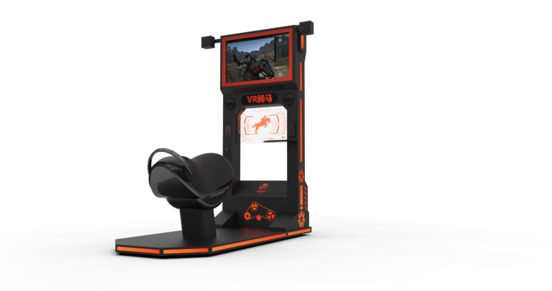 high quality 9D VR horse riding simulator amusement park equipment arcade game machine VR simulator
