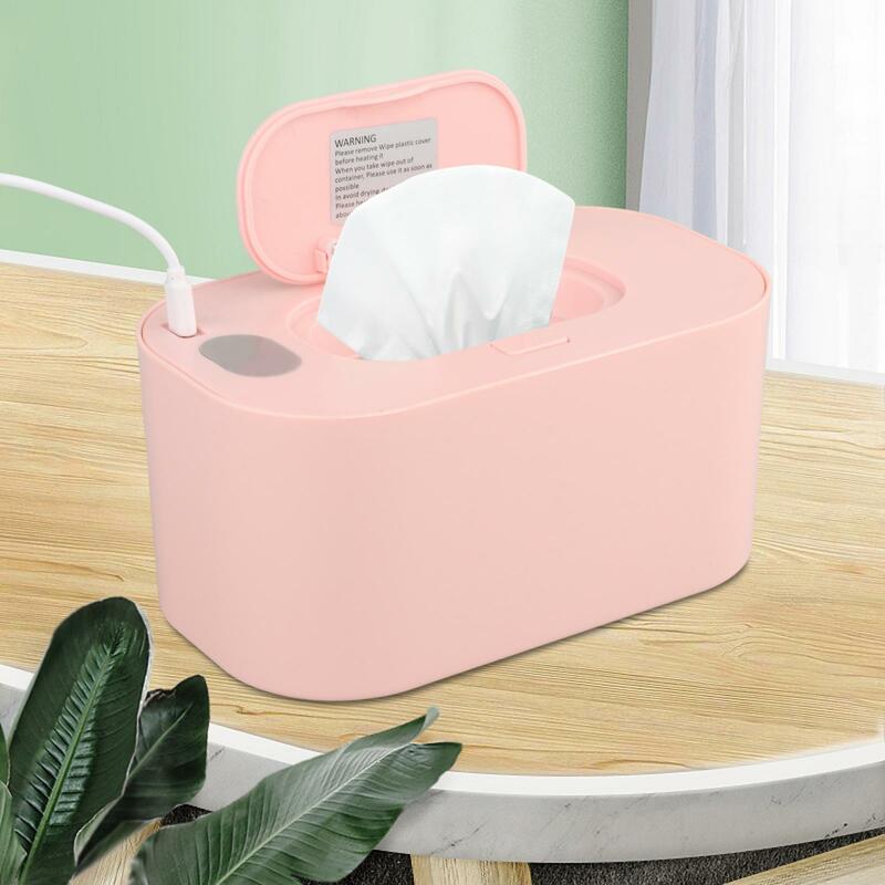 Draagbare Warmer Doekjes Veeg Warmer Heater Natte Handdoek Dispenser Servet Verwarming Doos Tissue Warmer Nieuwe Baby Accessoires