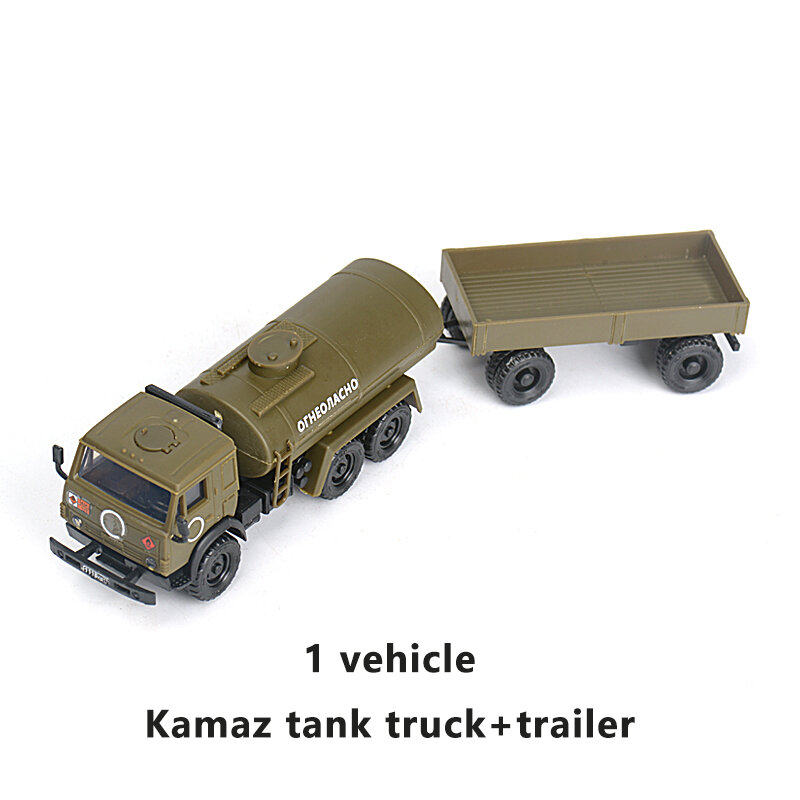 نموذج لغز تجميع الشاحنات العسكرية للأولاد ، لعبة مدفعية محاكاة ، صاروخ روسي ، 01: 72
