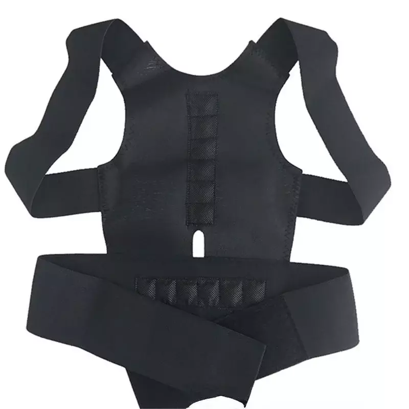 Correttore posturale magnetico schiena spalla raddrizzatore cintura di sostegno terapia correttiva corsetto supporto lombare correzione donna uomo
