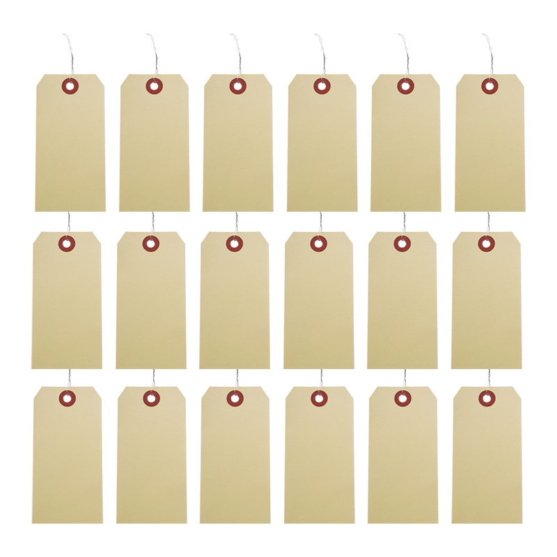 Stück leere Manila Tags Draht Karton Versand Tag Papier hängen Tags Inventar Tags große Tags Verpackung Inventar Gepäck