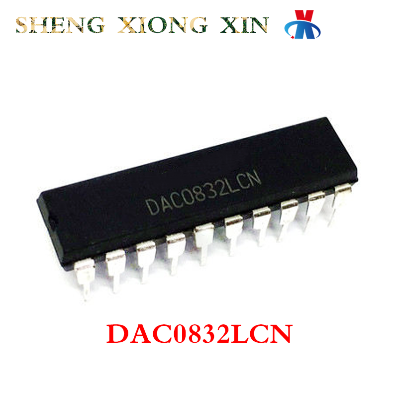 Convertidor Digital a analógico DAC DAC0832 100%, circuito integrado, DIP-20, nuevo, 0832, 5 unidades por lote