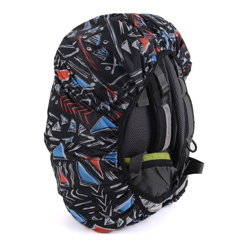 【P18】High-definition Color Backpack Waterproof Cover With Illuminated Logo Sports Backpack Cover Fashion Backpack Rain Cover