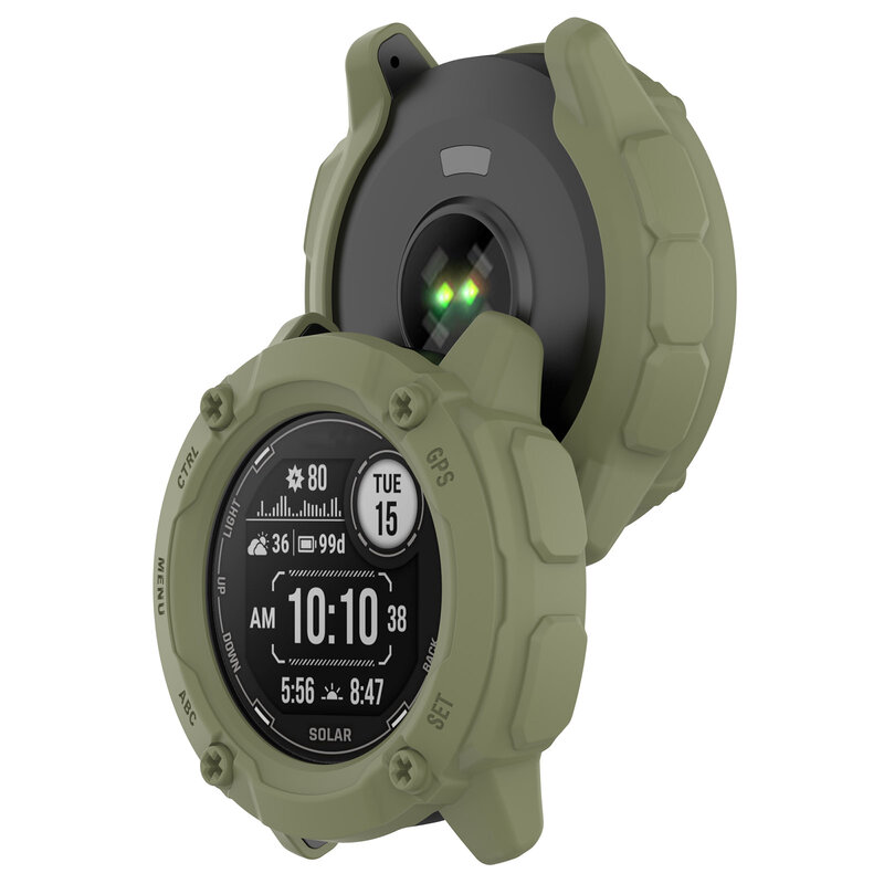 Custodia protettiva antigraffio paraurti per Garmin Instinct 2X Smart Watch Shell Protection Frame