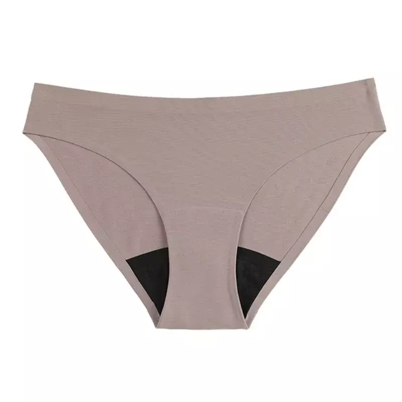 New Plus Size Physiological Panties Mid Waist Four Layers Leak Proof Menstrual Panties Safe Sanitary Panties Underwear Women