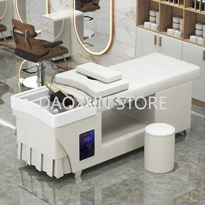 Japanischer kopf spa shampoo stuhl luxus massage begasung friseursalon ausrüstung stuhl stylist lettino massa ggio ausrüstung mq50sc