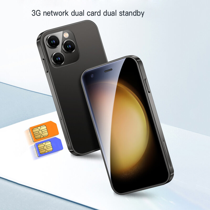 Soja Xs15 Xs20 Pro Serie Mini Android8.1 Smart Phone 3.0 Inches2gb Ram 16Gb Rom Dual Sim Standby Play Store 3G Kleine Telefoon