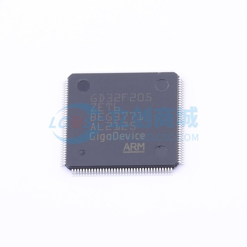 In Stock 100% Original New GD GD32 GD32F GD32F205 GD32F205ZET6 LQFP-144 Microcontroller (MCU/MPU/SOC) CPU