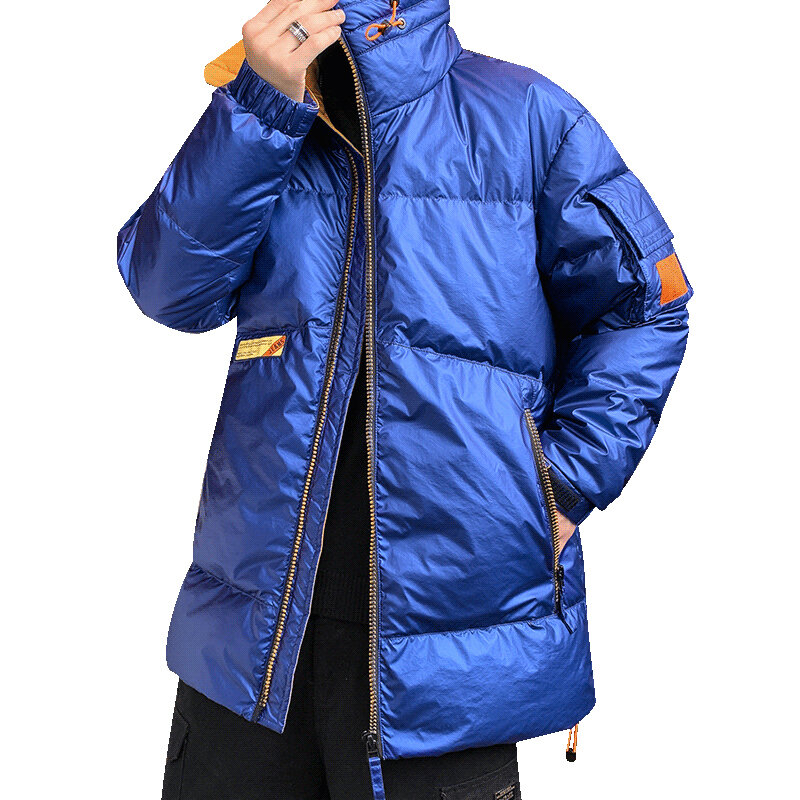 Top Quality 90% White Duck Down Jackets Winter Men's Warm Down Coats Stand Collar Windproof and Waterproof Parkas Outwear Puffer