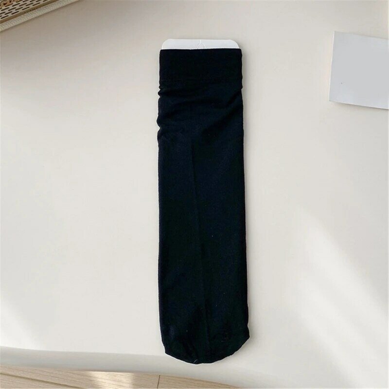 Dulce JK calcetines tubo medio seda Color calcetines transpirables hasta pantorrilla envío directo